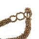 2mm Seed Beads Tiger Eye Carnelian 26" Lariat Necklace