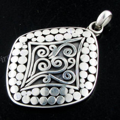 1 7/16" 925 Silver Pendant