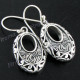 3/4" 925 Silver French Wires Earrings