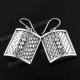 1 1/16" 925 Silver French Wires Earrings
