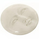 Cabochon Open Eyes Undrilled Moonface Bison 1 3/16"(30mm)