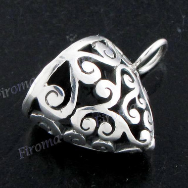 13/16" 925 Silver Pendant