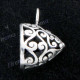 13/16" 925 Silver Pendant
