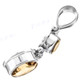 1 1/4" 925 Silver Citrine Pendant