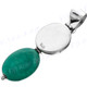 1 7/16" 925 Silver Turquoise Pendant