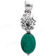 1 7/16" 925 Silver Turquoise Pendant