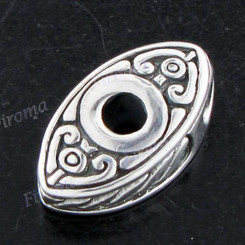 3/4" 925 Silver Pendant