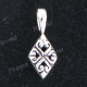 11/16" 925 Silver Pendant