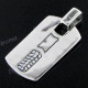 1 3/4" 925 Silver Pendant