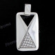 1 3/4" 925 Silver Pendant