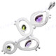 2 3/8" 925 Silver Peridot Amethyst Pendant