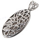 1 5/8" 925 Silver Mother Of Pearl Shell Pendant