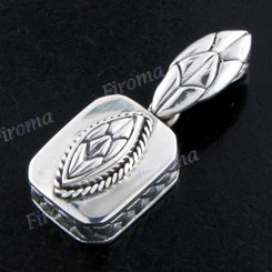 1 1/2" 925 Silver Pendant