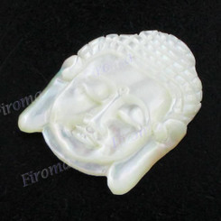 Cabochon Mother Of Pearl Shell 1 1/4"(31mm)