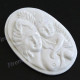 Cabochon Buffalo Bone Undrilled 2"(51mm) 10gr(50cts)