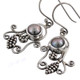 13/16" 925 Silver Freshwater Pearl French Wires Earrings