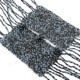 Seed Beads 25" Hematite Black Necklace Bead