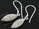 3/4" 925 Silver French Wires Earrings