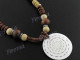 Cone Shell 18" Brown Necklace Pendant