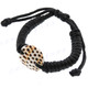 Cone Shell 6" Black Bracelet