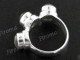 925 Silver Labradorite Face us 5 Ring