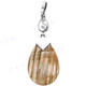 2 3/16" 925 Silver Gold Turbo Shell Teardrop Pendant