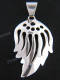 1 5/8" 925 Silver Leaf Pendant