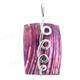 1 3/8" 925 Silver Purple Turbo Shell Pendant