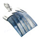 1 9/16" 925 Silver Blue Turbo Shell Pendant