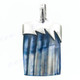 1 9/16" 925 Silver Blue Turbo Shell Pendant
