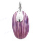 1 3/4" 925 Silver Purple Turbo Shell Pendant