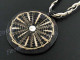Cone Shell Rope 17" Beige Brown Necklace Pendant