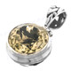 1" 925 Silver Lemon Quartz Pendant