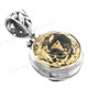 1" 925 Silver Lemon Quartz Pendant