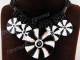 Genuine Cone Shell Seed Beads 18" Black Necklace Pendant