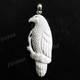3 1/16" 925 Silver Buffalo Bone Eagle Pendant