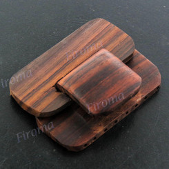 Finding Varnished Wood Drilled Project Buckle