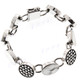 925 Silver Mother Of Pearl 7 1/4" Bracelet
