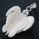 1 5/8" 925 Silver Buffalo Bone Turtle Pendant