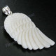 2 3/16" 925 Silver Buffalo Bone Eagle Wing Angel Pendant
