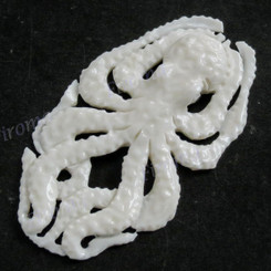 Cabochon Buffalo Bone Undrilled 2 7/16"(62mm) 8gr(40cts)