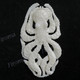 Cabochon Buffalo Bone Undrilled 2 7/16"(62mm) 8gr(40cts)