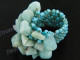 2mm Glass Seed Beads Jade Turquoise Ring
