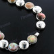 925 Silver Mother Of Pearl Shell Chain Necklace