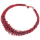Seed Beads 24" Hematite Red Necklace Bead