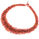 Seed Beads 21 1/2" Bronze Orange Necklace