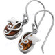 1/4" 925 Silver Tourmaline French Wires Earrings
