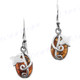 1/4" 925 Silver Tourmaline French Wires Earrings