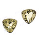 3/8" 925 Silver Lemon Quartz Post Earrings