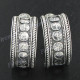 13/16" 925 Silver Art Post Earrings